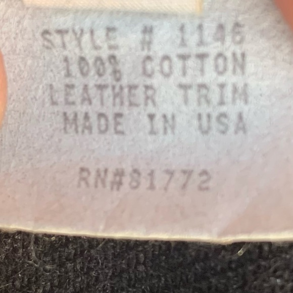 Vintage Eddie Bauer Leather Collar Barn Jacket - Picture 8 of 8